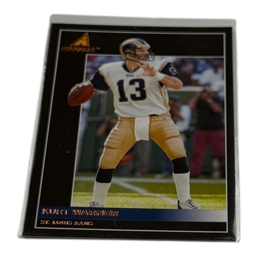 2021 Panini Chronicles Pinnacle Kurt Warner St. Louis Rams Card 16 Football NFL